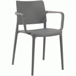 FAUTEUIL JOY POLYPROPYLÈNE - TAUPE - STAMP