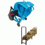 PACK SCIE À BÛCHES AVEC LAME CARBURE Ø700MM - 12000W + RANGE BÛCHES OFFERT LEMAN