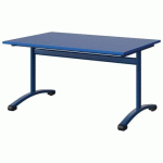 TABLE MALIBU 120X80 T4 DL STRA ABS BLEU U525/BLEU 5005
