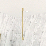 BARRE DE PLAFOND OR BROSSÉ POUR PARMA 2 - DÉCOUPABLE - 60 CM AURLANE
