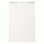BLOC PAPERBOARD 48 FEUILLES DE PAPIER BLANC EXACOMPTA 63 X 98 CM