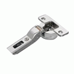 CHARNIÈRE LOGICA SILENTIA+ SÉRIE 700 OUVERTURE 110° COUDÉE DE 9 ARGENT - SALICE - C7A6GD9