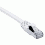 CORDON RJ45 CATÉGORIE 6A S/FTP LSOH SNAGLESS BLANC - 10 M - DEXLAN