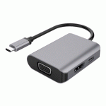 DLH ADAPTATEUR VIDÉO - HDMI / VGA / USB - 19 CM