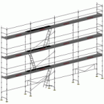 ECHAFAUDAGE FAÇADIER DUO 45 - LOT 104 M2