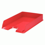 LOT DE 5 - CORBEILLE À COURRIER ESSELTE EUROPOST ROUGE