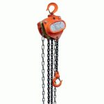 PALAN MANUEL À CHAINE ANTI-CORROSION 1T - HAUT DE LEVÉE : 6M LEVAC