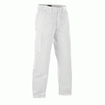 PANTALON DE TRAVAIL INDUSTRIE BLANC TAILLE 48L - BLAKLADER
