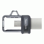 SANDISK ULTRA DUAL M3.0 - CLÉ USB - 16 GO