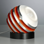 TECNOLUMEN BULO - LAMPE DE TABLE LED, ORANGE