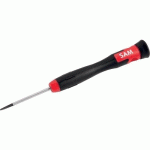 TOURNEVIS DE PRÉCISION POUR VIS À FENTE - CORPS DE LAME CHROMÉ - 3 MM SAM OUTILLAGE