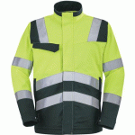 BLOUSON FLUO SAFE XP 9D86 - JAUNE FLUO / MARINE - 0 - CEPOVETT SAFETY