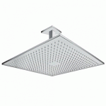 BRAS DE DOUCHE PLAFOND AVEC POMMEAU ANTICALCAIRE 450X450 MM. - TRES 03443205