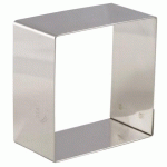 MATFER - NONNETTE CARRÉ H. 30 X L. 56 X LG. 56 MM INOX (VENDU PAR 4) - 376001