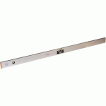 NIVEAU À BULLE BORDS DROITS ALUMINIUM SANS MANCHE 2 000MM