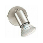 SPOT LED BUZZZ 3W ATTACCO GU10 COLOR NICKEL OPACO 92595