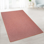 CASA PURA - TAPIS DE SALON LONDON COULEUR TERRE 80 X 150 CM - TERRE