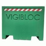 VIGIBLOC BÉTON 100 X 80 X 80 CM - VERT 6032