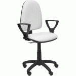 CHAISE AYNA SIMILICUIR BRAS FIXE - BLANC - PIQUERAS Y CRESPO