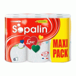 ESSUIE-TOUT SOPALIN LOVE - PAQUET DE 6 ROULEAUX
