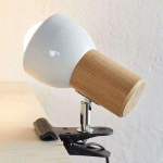 SPOT-LIGHT PETITE LAMPE À PINCE CLAMPSPOTS AVEC CHÊNE