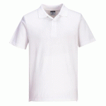 PORTWEST L210 POLO JERSEY LÉGER (48 PIÈCES PAR CARTON) BLANC - TAILLE L