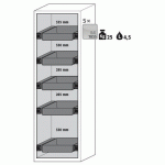 ARMOIRE SÉCURITÉ S-CLASSIC-90 S90.196.060.WDAS GRIS CLAIR