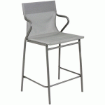 FAUTEUILS MIDDLE HORIZON PEARL/TITANE - LAFUMA MOBILIER