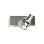 SPOT SPOT 1 AMPOULE MÉTAL,CADRE VERRE NICKEL - NICKEL