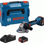 MEULEUSE 18V - DIAMÈTRE 125MM - GWS 18V-8 2X4AH BOSCH