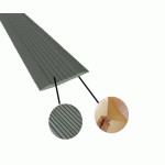 NEZ DE MARCHE PLAT SOUPLE AUTOADHESIF - L1500MM GRIS - WATTELEZ