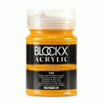 PEINTURE ACRYLIQUE FINE POT 500ML - OCRE JAUNE (NUANCE ROUGE)