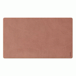 RHODIARAMA SOUS-MAIN SOUPLE L (90X43 CM) SIMILI CUIR ITALIEN - ÉTUI KRAFT - BOIS DE ROSE
