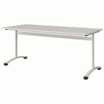 TABLE MALIBU 180X80 T6 DL STRA ABS BLC SEL W911/BLC 9016