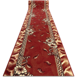 TAPIS DE COULOIR BCF TRIO BORDEAUX 70 CM RED 70X110 CM