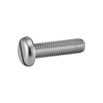 VIS À MÉTAUX TÊTE CYLINDRIQUE LARGE FENDUE - INOX A2 4X16 MM - BOÎTE DE 200