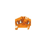 WEIDMULLER - BLOC DE JONCTION - PASSAGE - A RESSORT - ZDU - 2.5 MM2 - 800 V - 24A - ORANGE 1706050000 - ORANGE