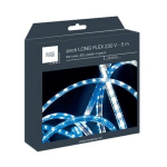PACK RUBAN LED LONG FLEX - RGB - 10M - 10W/M - BLANC - MULTICOLORE (RGB)