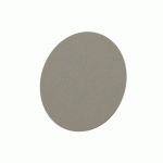 PANNEAU ACOUSTIQUE POUR PLAFOND JULIA BEIGE EN PET 12 MM- FIXATION PAR CÂBLES POUR PLAFONDS DURS - FORME CERCLE - DIAMÈTRE 90 CM - SABLE