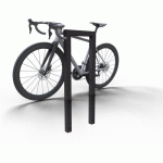 ARCEAU VÉLOS TUBE CARRÉ AVEC REVÊTEMENT - 450MM - SCHAKE