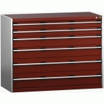 BOTT 1 ARMOIRE À TIROIRS SL-13610-6.2 AVEC 6 TIROIRS POUR CHARGE LOURDE_BOTT