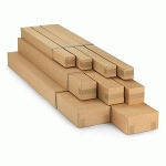 CAISSE CARTON LONGUE TÉLESCOPIQUE SIMPLE CANNELURE 150/190X15X15 CM