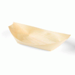 CARTON DE 1000 (20 PAQUETS DE 50) BARQUETTES EN FEUILLE DE PIN 80X55X20 MM