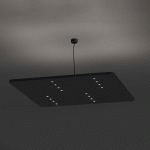 LED-WORKS AUSTRIA LEDWORKS SONO-LED SQUARE 16 SUSPENDU 930 38° NOIR