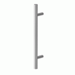 POIGNÉE DE TIRAGE TUBE RHODOS ES3 POUR PORTE BATTANTE - INOX SATINÉ - LONGUEUR 1000 MM KARCHER DESIGN