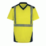 TEE-SHIRT HAUTE VISIBILITÉ - RÉFLÉCHISSANT - JAUNE - L - BALI T2S