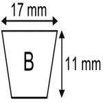 COURROIE B173 17X11X4432