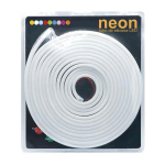 LEDBOX - LED NEON FLEX, 6X12MM, DC12V, 120LED/M, 5M, 60W, NEUTRAL WHITE