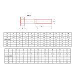 VIS À MÉTAUX TÊTE HEXAGONALE ZINGUÉE CLASSE 8.8 DIN 931 FILETAGE PARTIEL CLÉ 46 30X90 BOÎTE DE 1 - ULTIMA - 84430090