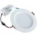 PANNEAU DE PLAFOND ENCASTRÉ LED ROND NON DIMMABLE 5W LUMIÈRE VERS LE BAS AVEC PILOTE 85-265V